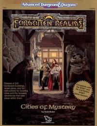 Cities of Mystery : AD &amp; D Roleplaying, Forgotten Realms Accessory, Fr8 by Rabe, Jean - 1989