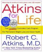 image of Atkins for Life (Random House Large Print)