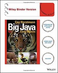 cover of Big Java: Early Objects