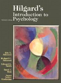 洋書 Atkinson & Hilgard's Psychology Atkinson & Hilgard's Introduction to Psychology by Susan