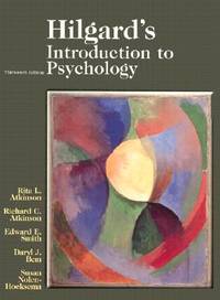 Hilgard's Introduction to Psychology