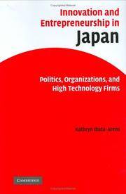 Innovation and Entrepreneurship In Japan