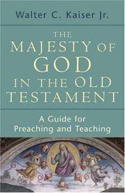 Majesty Of God In the Old Testament The