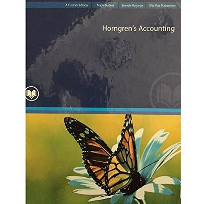 Horngren's Accounting 10th Edition