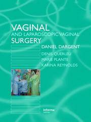 VAGINAL & LAPROSCOPIC VAGINAL SURGERY