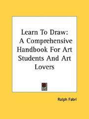 cover of Learn To Draw: A Comprehensive Handbook For Art Students And Art Lovers