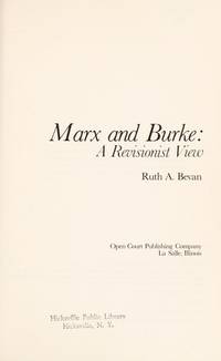 Marx and Burke; a Revisionist View
