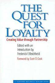 The Quest for Loyalty (Hardcover, 1996)
