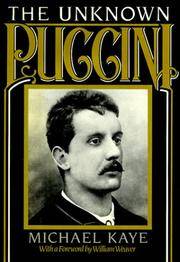 The Unknown Puccini: A Historical Perspective on the Songs Including Little-Known Music from...