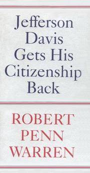 Jefferson Davis Gets His Citizenship Back