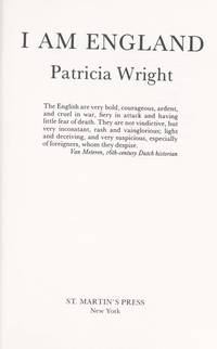 I Am England de Wright, Patricia - 1987