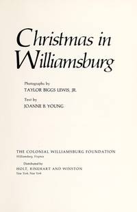 Christmas in Williamsburg