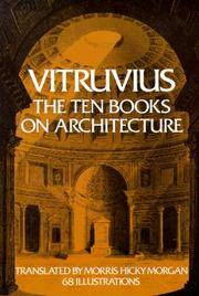Vitruvius, Ten Books On Architecture