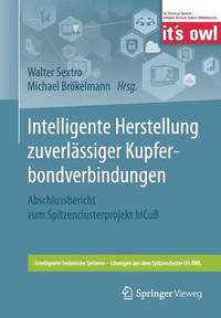 Intelligente Herstellung Zuverlässiger Kupferbondverbindungen: Abschlussbericht Zum...