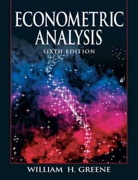 Econometric Analysis by Greene, William H - 2007-08-17