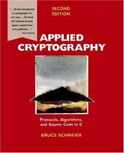 image of Applied Cryptography: Protocols, Algorithms, and Source Code in C