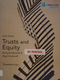 Trusts and Equity (Foundation Studies in Law Series)