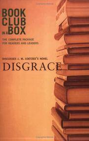 image of Bookclub-in-a-Box Discusses Disgrace, the Novel by J.M. Coetzee