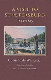 A Visit to St Petersburg, 1824-1825