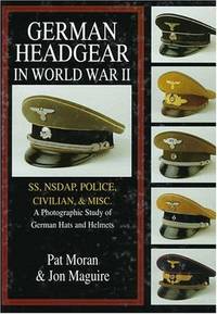 cover of German Headgear in World War II : A Photographic Study of German Hats and Helmets