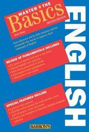 Master the Basics: English (Master the Basics Series)