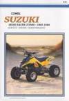 Suzuki Quad Racer Lt250R: 1985-1988 Service-Repair-Maintenance/M-380