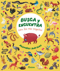 Busca y encuentra para los más pequeños. Animales ibéricos