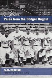 CARL ERSKINE&#039;S TALES FROM THE DODGER DUGOUT by Erskine, Carl [Editor] - 2000-05-01