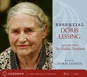 cover of Essential Doris Lessing CD: Excerpts from The Golden Notebook Read by the Author