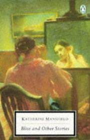 image of BLISS AND OTHER STORIES (TWENTIETH CENTURY CLASSICS)