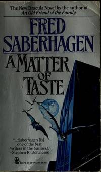 MATTER OF TASTE by Saberhagen, Fred - 1990