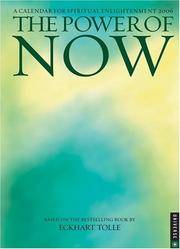 image of The Power of Now: 2006 Engagement Calendar