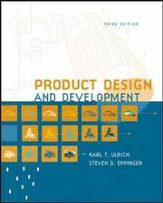 Product Design and Development by Karl T. Ulrich