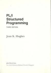 PL/I Structured Programming 3e