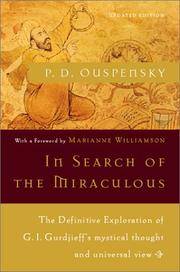 cover of In Search of the Miraculous (Harvest Book)