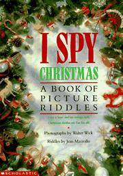 I Spy Christmas: A Book of Picture Riddles