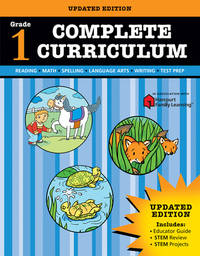 Complete Curriculum: Grade 1 (Flash Kids Harcourt Family Learning)