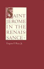 Saint Jerome in the Renaissance (The Johns Hopkins Symposia in Comparative History)