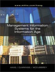 Management Information System for the Information Age, 4th