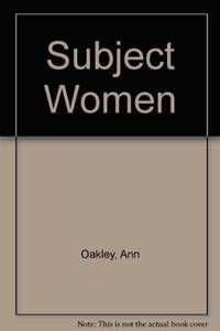 cover of Subject Women