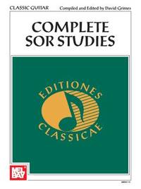 Mel Bay presents Complete Sor Studies (Classic Guitar)