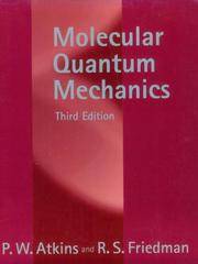 Molecular Quantum Mechanics