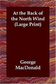 cover of At the Back of the North Wind (Large Print)