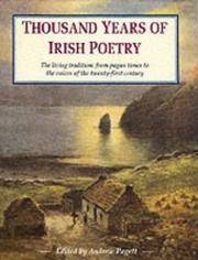 Thousand Years of Irish Poetry by Pagett, Andrew [Editor] - 2001-04-17