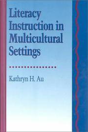 LITERACY INSTRUCTION IN MULTICULTURAL SETTINGS (HBJ Literacy Series)