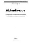 Richard Neutra by Sack, Manfred - 1994