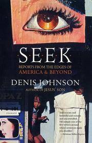 cover of Seek: Reports from the Edges of America & Beyond