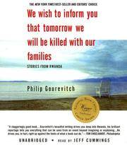 cover of We Wish to Inform You That Tomorrow We Will Be Killed with Our Families: Stories from Rwanda