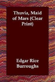image of Thuvia, Maid of Mars (Clear Print)