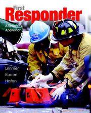 cover of First Responder: A Skills Approach